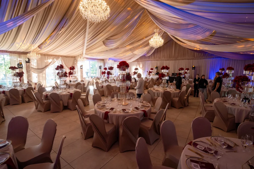 Hall before an event